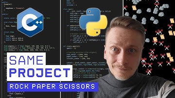 C++ vs. Python: Rock Paper Scissors