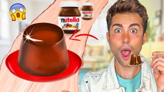 PROVO LA NUTELLA IN GELATINA *RICETTA VIRALE* | GIANMARCO ZAGATO