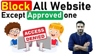 🌐 How to Block All Websites Except one in Windows 10 | in Hindi screenshot 5