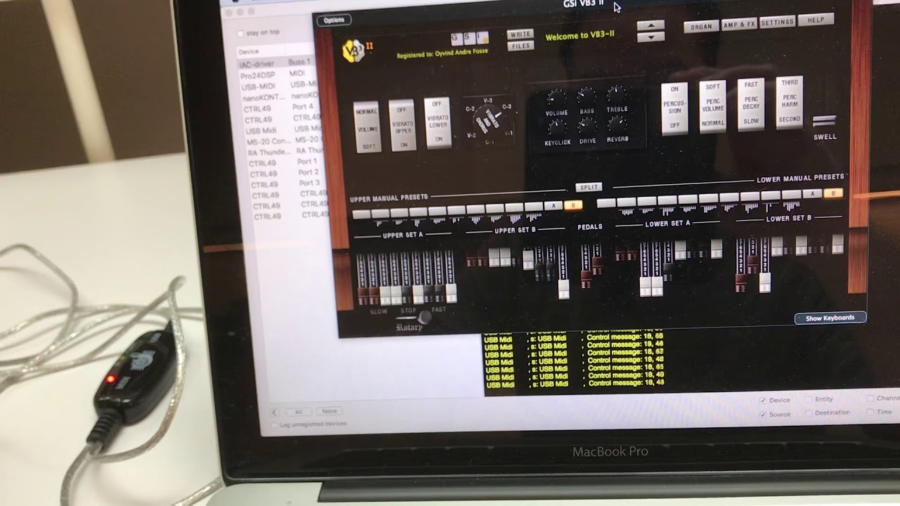 FC-3 VST Organ Controller - YouTube