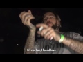 $UICIDEBOY$ LIVE - KILL YOURSELF (PART III) : Lyrics on screen.