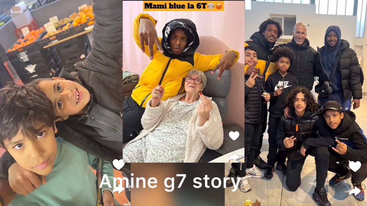 Story amine g7 zizou