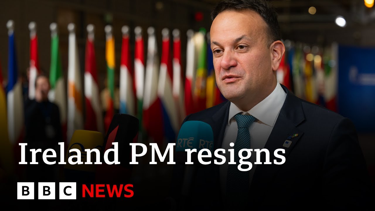 Leo Varadkar has resigned as Taoiseach and party leader  BBC News