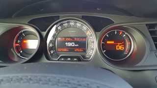 2015 Citroen C5 2.0HDI 0-190 km/h 2015 Citroen C5 2.0HDI 0-190 km/h