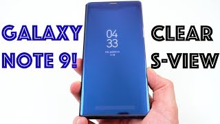Samsung Official Clear S-View Flip Cover for Galaxy Note 9 Samsung Official Clear S-View Flip Cover for Galaxy Note 9