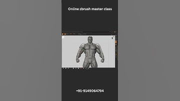 Online Zbrush Master sculpting Class 1