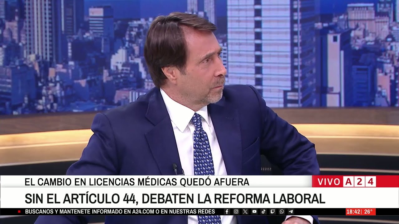 🗣 EL SENADO DEBATE LA REFORMA LABORAL EL PERONISMO ANUNCIÓ EL RECHAZO DE LA REFORMA LABORAL