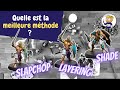 Je compare 3 mthodes de peinture  laquelle sera ta prfre   apprendre la peinture sur figurine