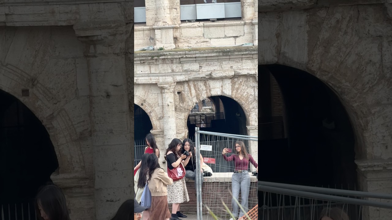 Children Had Their Own Special Section in the Colosseum! 👶 #shorts