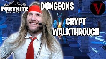 Fortnite Save the World CRYPT Guide/Walkthrough!! | TeamVASH
