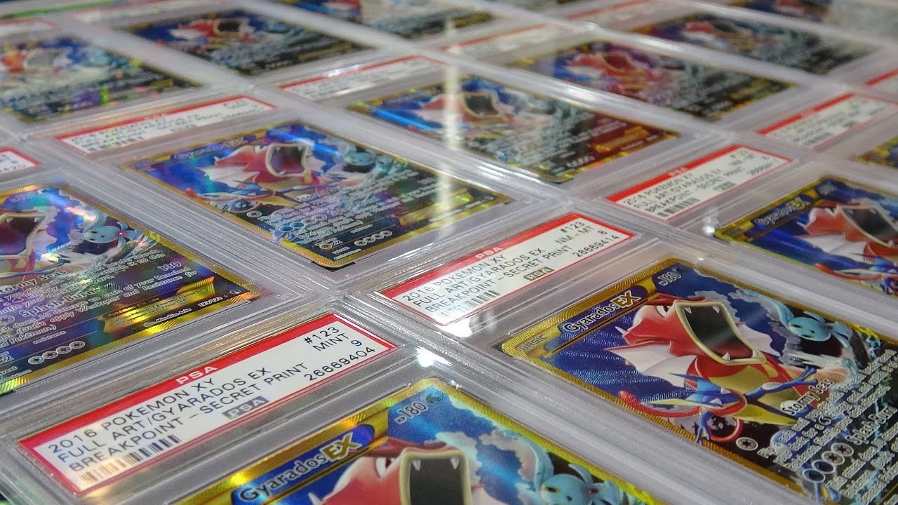 PSA Graded Pokemon Cards Returns - #1 (20 Gyarados Secret Rares!) - YouTube