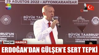 Erdoğan'dan Gülşen'e sert tepki