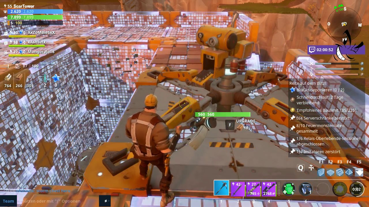 fortnite burg weiter bauen - fortnite burg