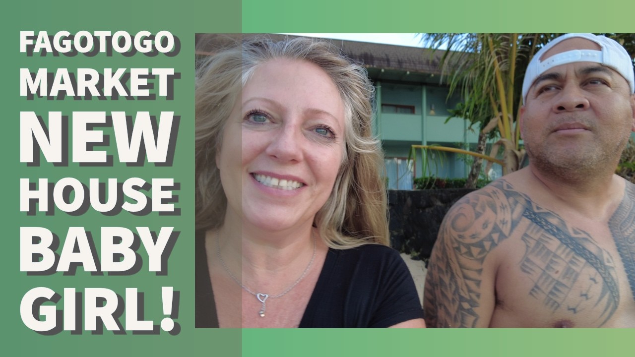 Утро в Американском Самоа 🇦🇸 | Рынок Фагатого, поездка на автобусе в Айгу, новый дом и очень особ...