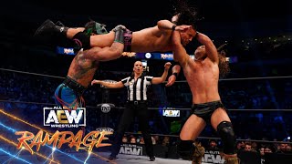 Cole & Fish Together Again! Was Their Reunion Spoiled by Jurassic Express? | AEW Rampage, 11/19/21