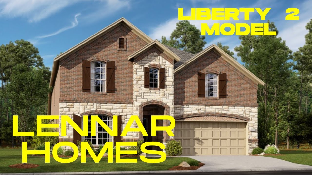 Lennar Homes Preserve At Honey Creek Liberty 2 Model 3,549 Sq Ft