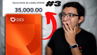 Cómo aumentar la línea de crédito de tu tarjeta DiDiCard - Tercer Aumento 💳