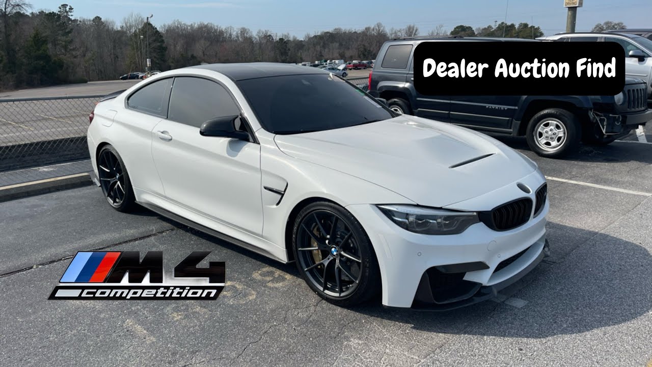 BMW M4 CS at Dealer Auction. Review and Pricing. - YouTube