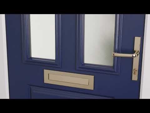 Stippolyte glazing from Endurance Doors