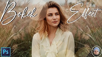 Create your OWN BOKEH Effect in Photoshop!!