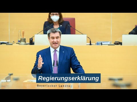 Regierungserklärung von Ministerpräsident Dr. Söder zu Ukraine-Krieg und Corona-Pandemie - Bayern