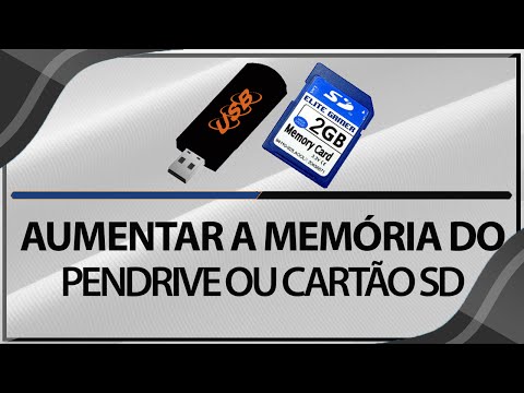 Vídeo: Como Aumentar O Tamanho Do Seu Cartão De Memória Em