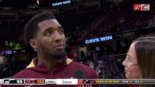 Donovan Mitchell on facing his former team and his love for his new home crowd in Cleveland