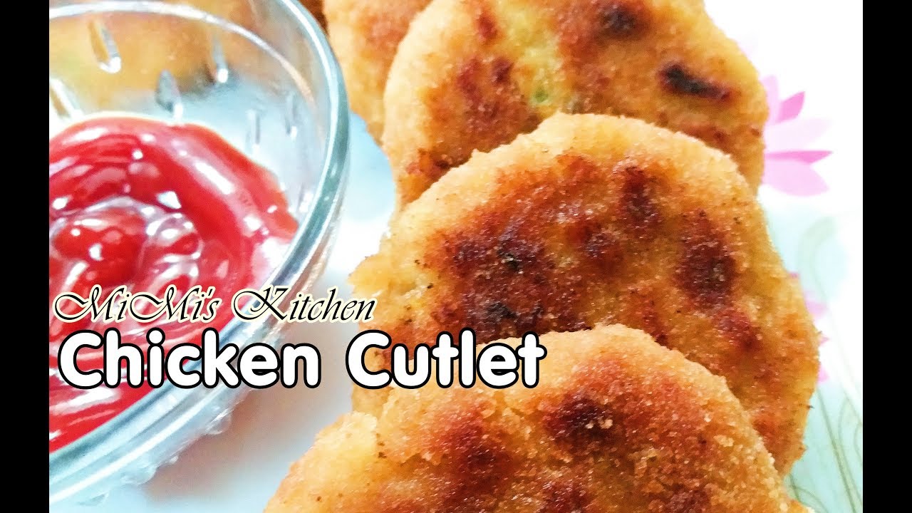 Chicken Cutlet easy snack Recipe Home Made Food चिकन कटलेट - YouTube