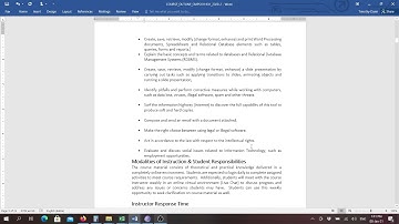 Course Outline 2020 2