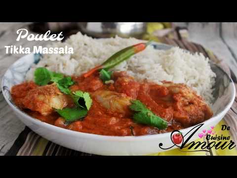 poulet-tikka-massala-accompagné-d'un-riz-bien-réussi