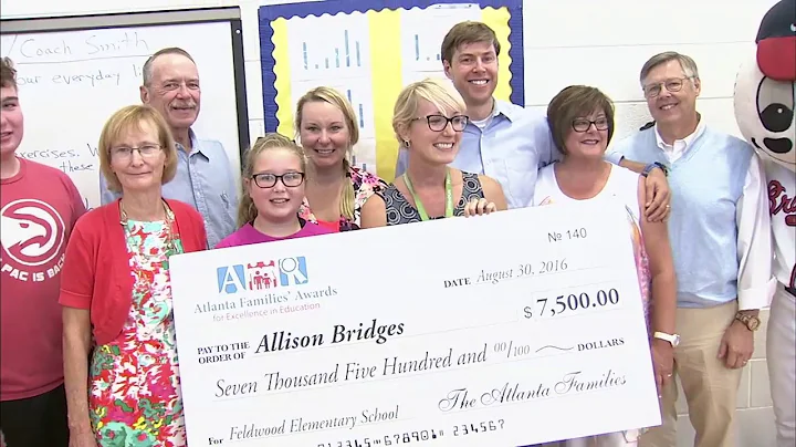 Allison Bridges Wins The Atlanta Families Award Fo...