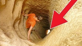 استمر في حفر هذه الحفرة لمدة 40 يوم، اعتقدوا انه مجنون ولكن في النهاية حدثت المفاجأة !!
