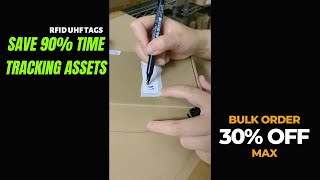These RFID UHF tags could save you thousands of hours in tracking inventory in a FLASH!