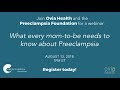 What every mom-to-be needs to know about preeclampsia