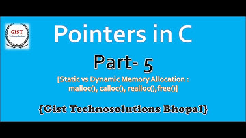 Pointers in C (Part-5) || Dynamic Memory Allocation
