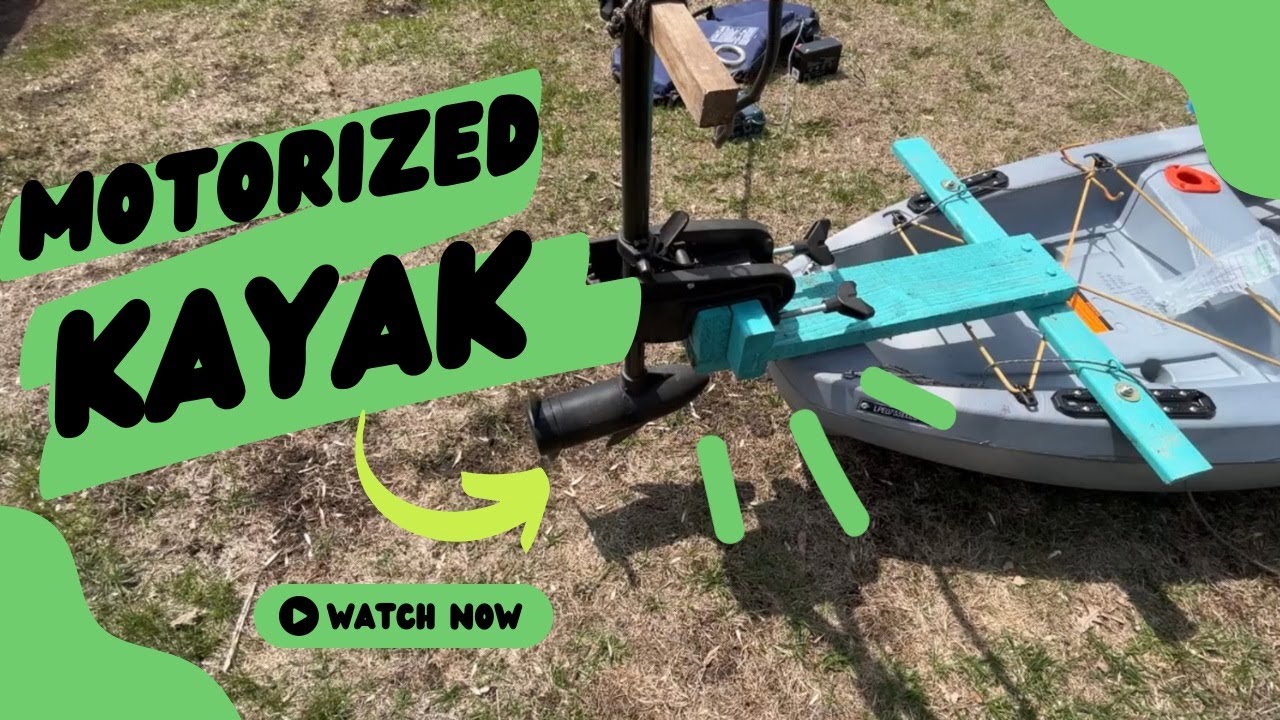 DIY Kayak Trolling Motor Mount