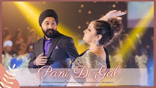 Pani Di Gal || Nitnam & Harleen's Wedding Dance Performance | Reception