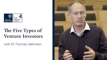 The Five Types of Venture Investors | Oxford Saïd on Entrepreneurship