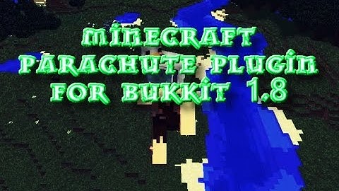Minecraft Parachute Plus Plugin for Bukkit Server