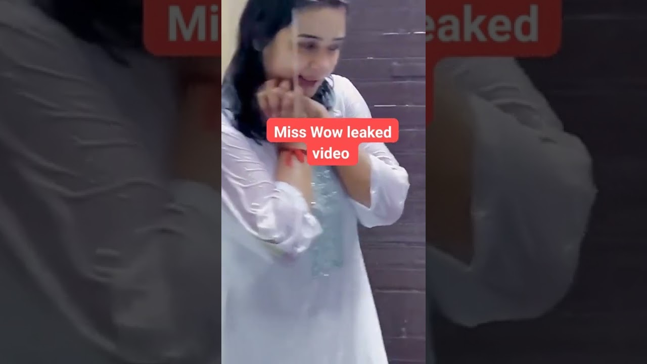 miss wow leaked video #shorts #leakedvideo - YouTube