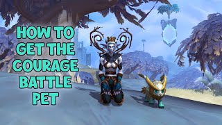 WoW Shadowlands - How To Get The Courage Battle Pet | Bastion