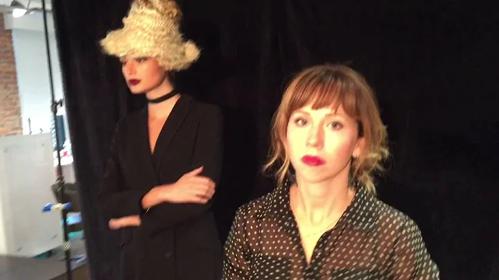 ARTIST SESSION: Tiffany Lang on set