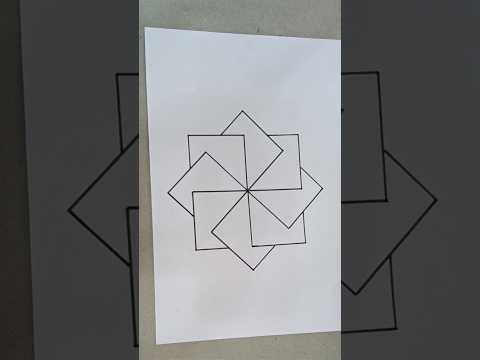 زخرفة هندسية  رسم هندسي زخرفي