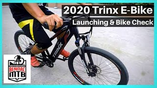 2020 Trinx Challenger E-Bike 27.5  | Launching & Quick Bike Check