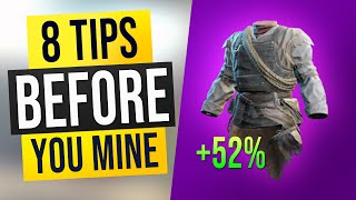 8 Game Changing Mining Tips - New World Mining Guide!