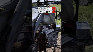 RDR 2 vs. GTA 5! (Train vs. Trailer, Shooting through Tents & MORE!) #gta5 #rdr2 #shorts