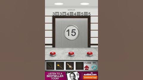 100 Floors Level 99 Walkthrough