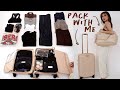 PACK WITH ME *carry on only* weekend trip to SF | best travel bags BEIS review | Miss Louie