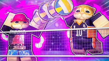 The MOST BROKEN Duo in Volleyball Legends…