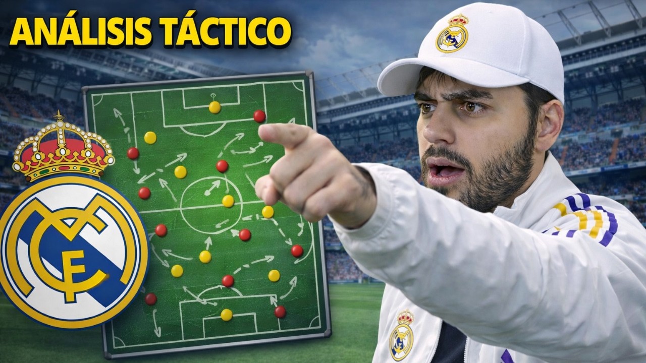 🔎 ANALISIS del REAL MADRID ¿¿4-4-2 en ROMBO??
